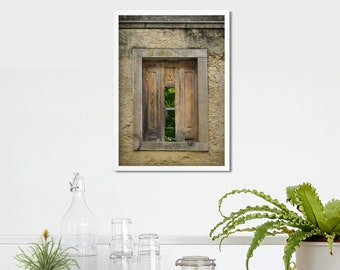 Decorative Travel Photography, Windows of Portugal Nº1.  Fine Art Photography Photo Print.