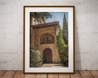 House in Assisi, Umbria | Italy Travel Photo Prints for download | Italian Series Nº4 | Perfect to decorate your house or your Airbnb/STR