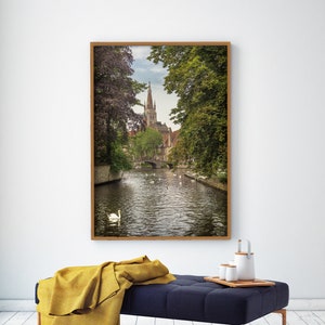 Belgium Channels Nº11, Photo Series. Fine Art Photography Print.
