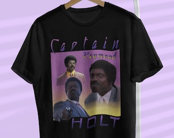 Captain Raymond Holt Retro T-Shirt - Brooklyn Nine Nine Vintage Tee