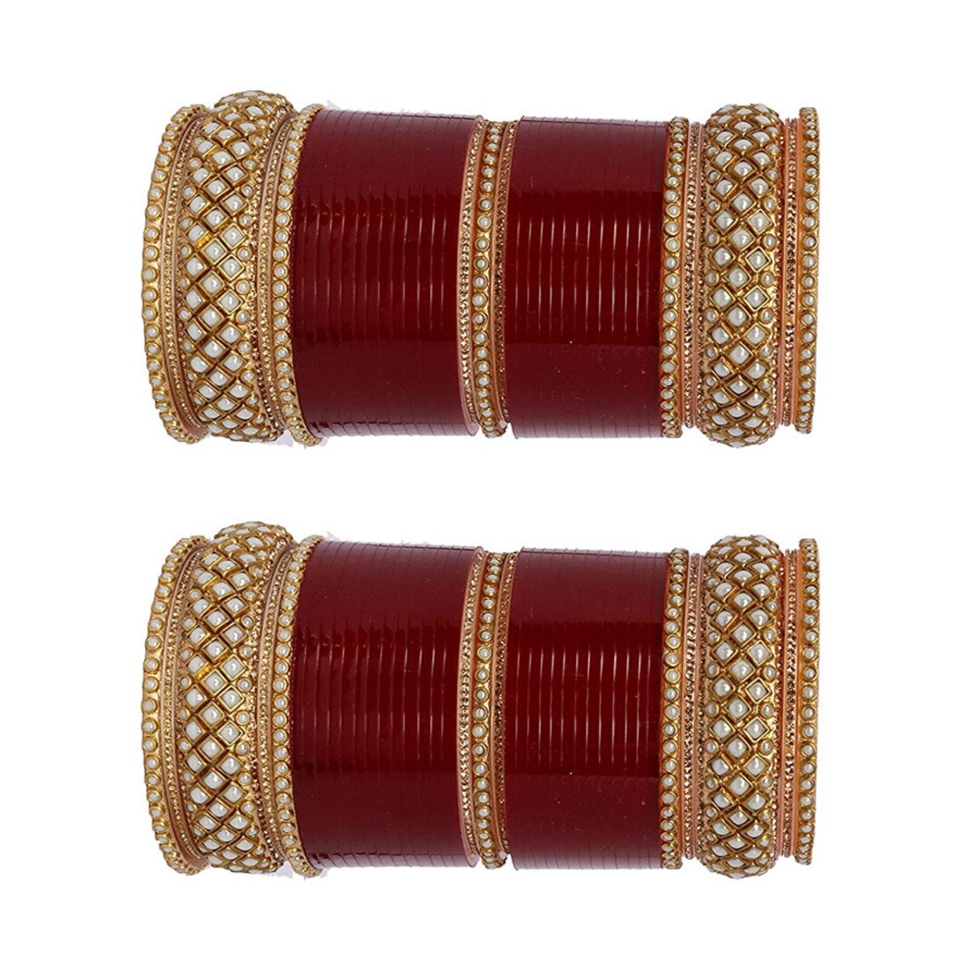 Maroon colour best sale chura
