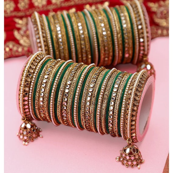 22KT Gold Bangles (Set of 4) | Tallajewellers