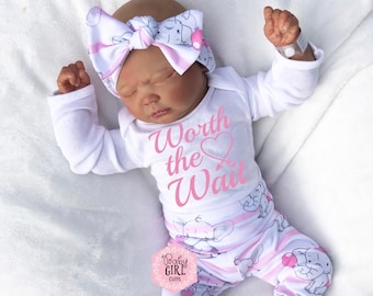 elephant baby girl outfit