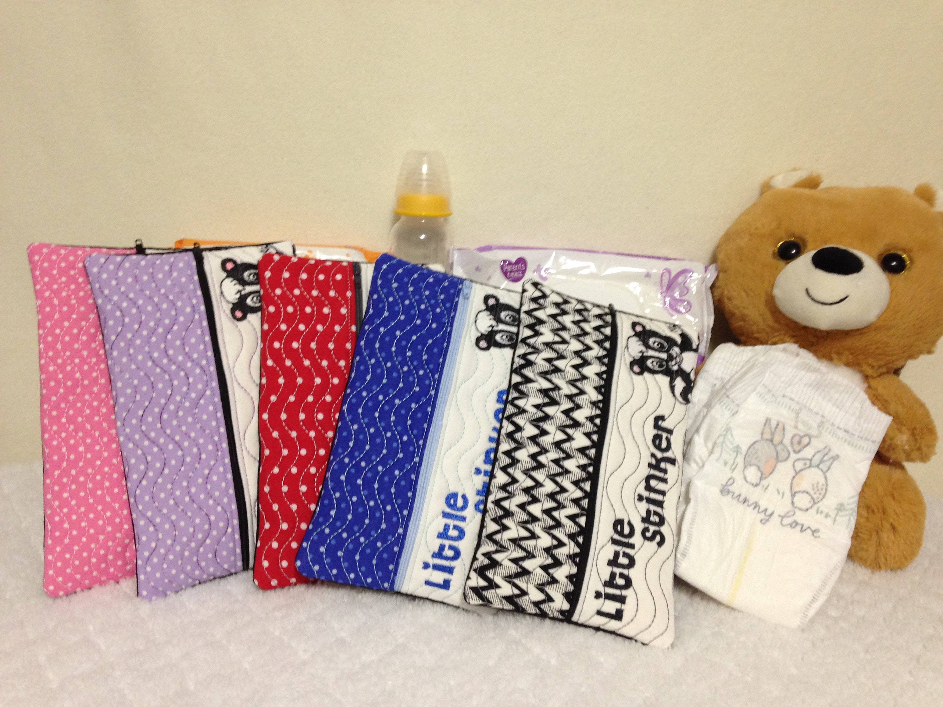 Skunk Little Stinker Travel wipes case holder pouch bag. Etsy