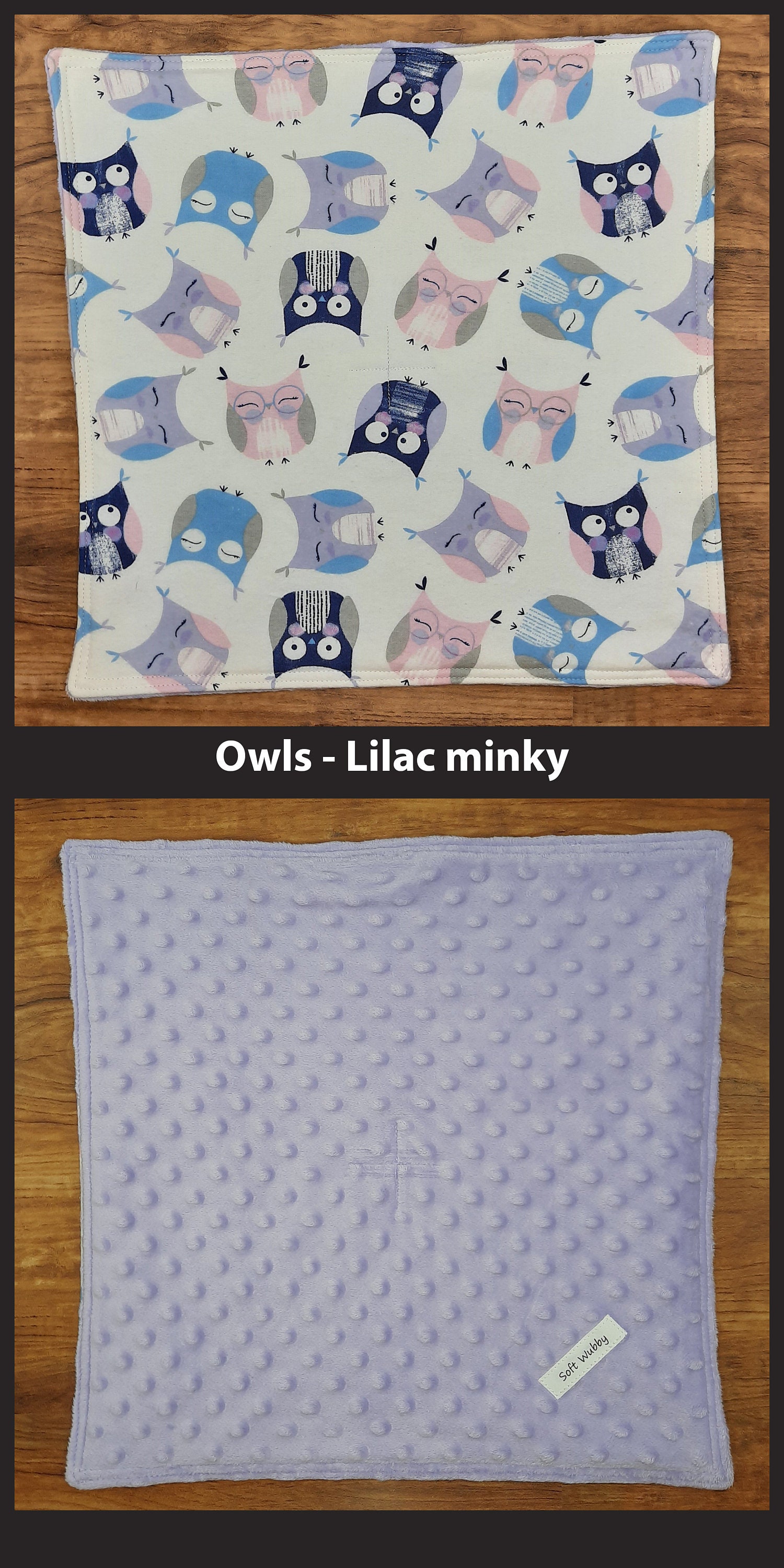 Soft Wubby™/owls/boy Girl Twins/lovey/security Blanket/baby Etsy