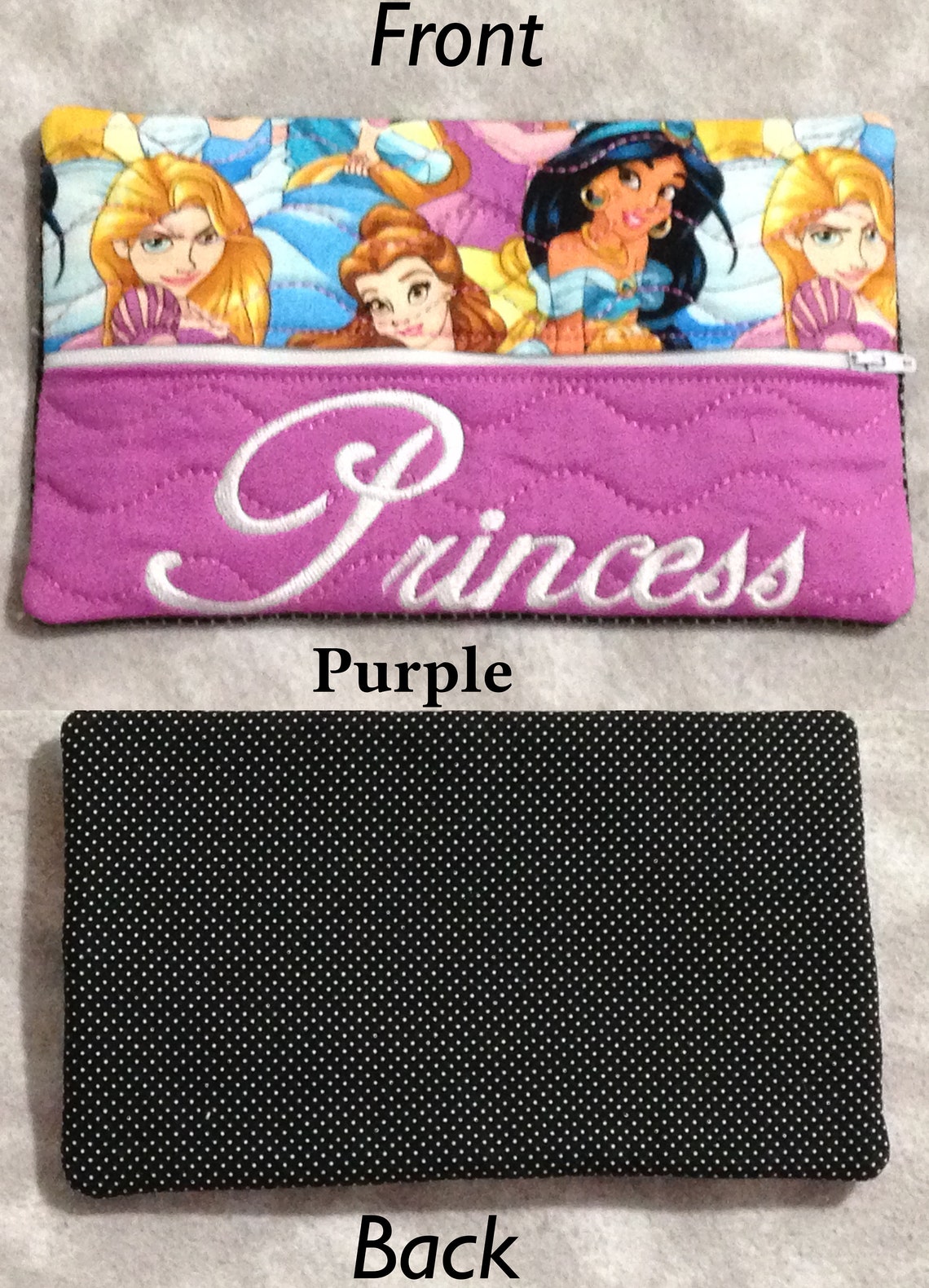 Disney princess princesses baby wipes case travel wipes Etsy