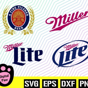 Download Miller Lite Vinyl Sticker Decal 14 Full Color Tin Beer Signs Robinap Collectible Miller Signs Tins