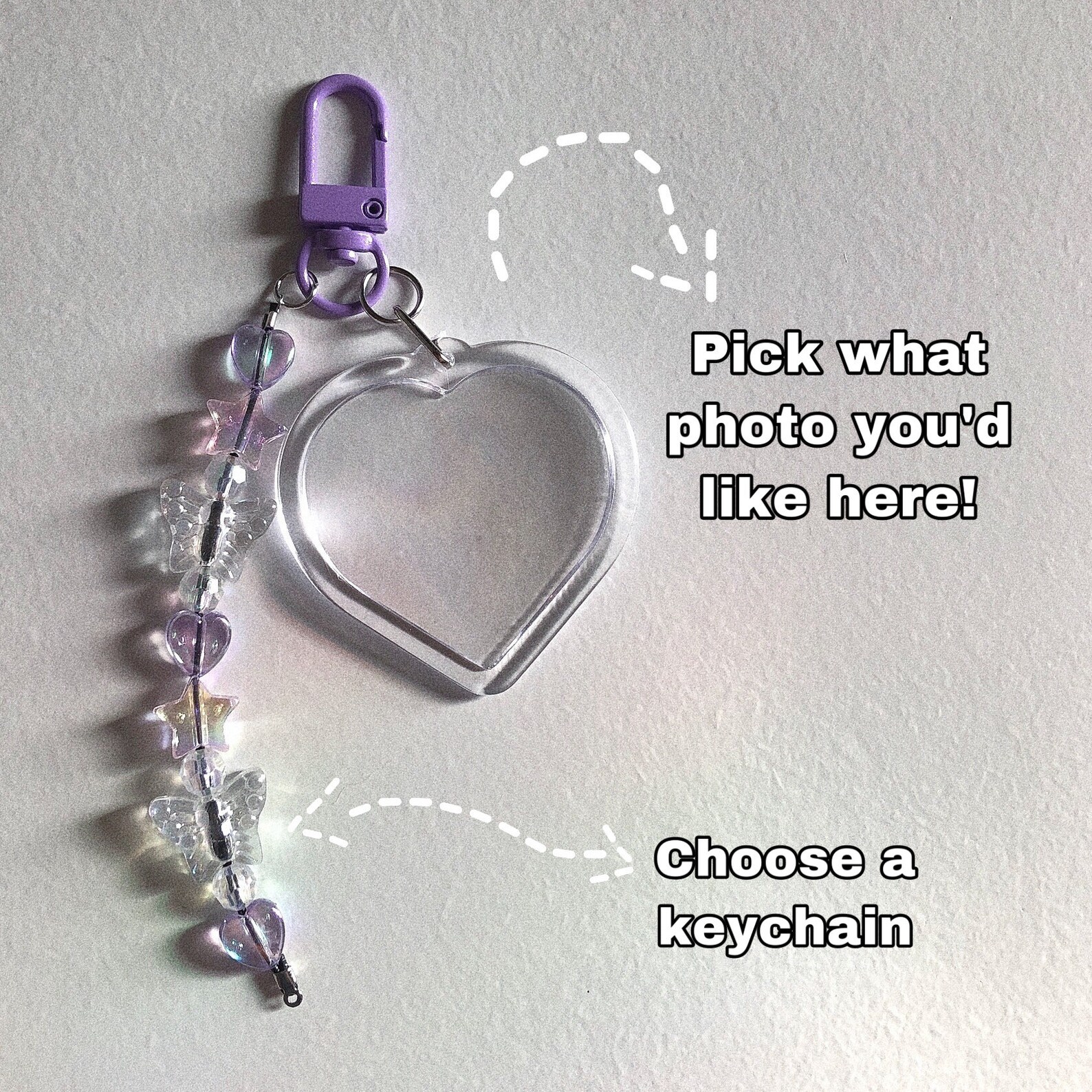 Custom Keychain Phone Charm Etsy