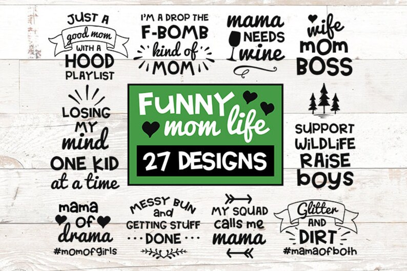 Download Funny mom svg bundle Mom quotes Southern mama sayings Mom ...