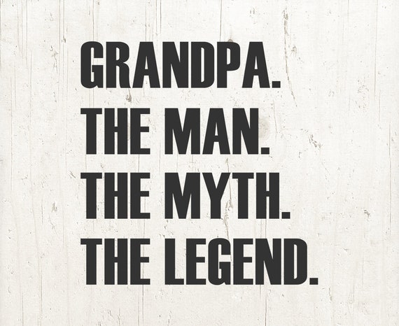 Download Father S Day Svg Cutting Filegrandpa Svggift For Etsy
