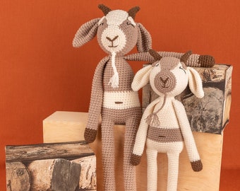 Fils et couleurs - Crochet Amigurumi Pattern PDF - Gus Goat