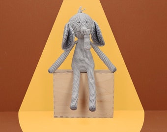 Garn und Farben - Amigurumi Häkelanleitung PDF - Eddie Elephant