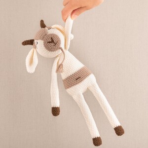 Yarn and Colors Crochet Amigurumi Pattern PDF Gus Goat image 5