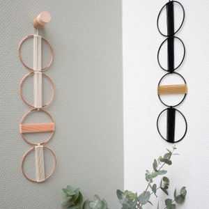 Yarn and Colors - Wall Hanging Pattern PDF - Mini Malistic Wall Hanging