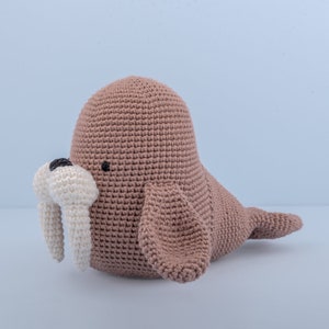 Yarn and Colors Crochet Amigurumi Pattern PDF Wally Walrus image 5