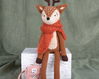 Filati e Colori - Schema Amigurumi Uncinetto PDF - Donna Deer