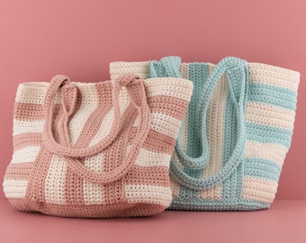 Yarn and Colors - Crochet Bag Pattern PDF - Candy Shopper