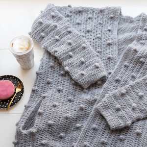 Yarn and Colors - Cardigan Crochet Pattern PDF - Mayfield Cardigan