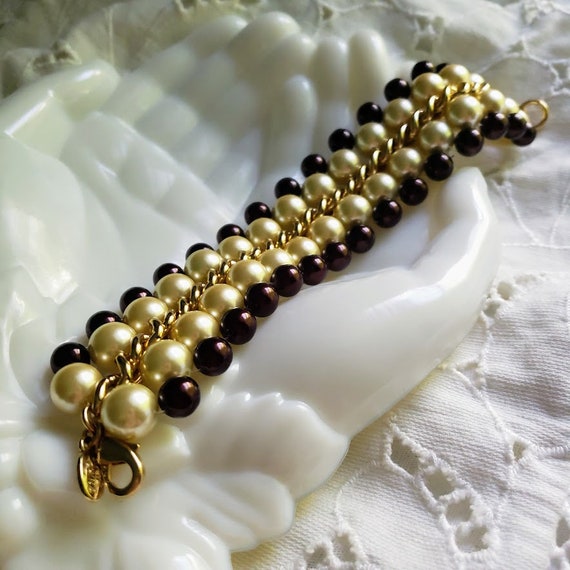 KJL PeaRL DReaM ~ Kenneth Jay Lane Vintage Pearl … - image 4