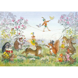 Pixie Circus - Molly Brett Postkarte