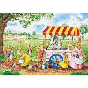 The Ice Cream Man - Hipster-Bringer Postkarte