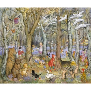 Fairy Tale Wood - Molly Brett Medici Print