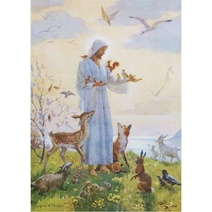 Cartão Postal The Lesser Brethern - M W Tarrant