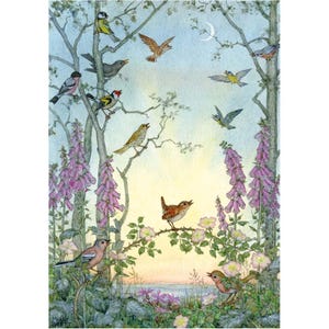 Dawn Chorus - Molly Brett Postkarte