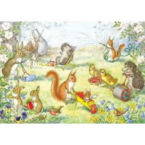 Here We Go Gardening - Molly Brett Postkarte