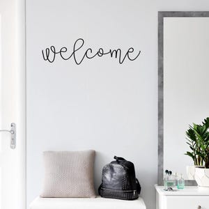 Wire Words | welcome | Bespoke Wall Words | Wire Wall Art | Wall Quotes & Sayings