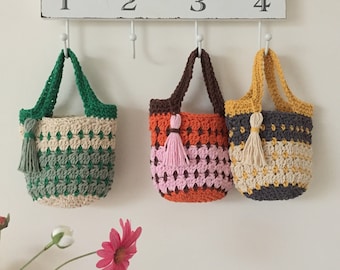 Patron de sac / porte-monnaie au crochet MIJSJE (patron en néerlandais)