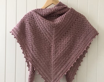 Crochet pattern scarf / shawl / wrap CLEO (pattern in English and Dutch)