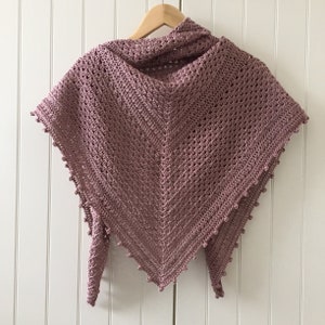 Crochet pattern scarf / shawl / wrap CLEO (pattern in English and Dutch)