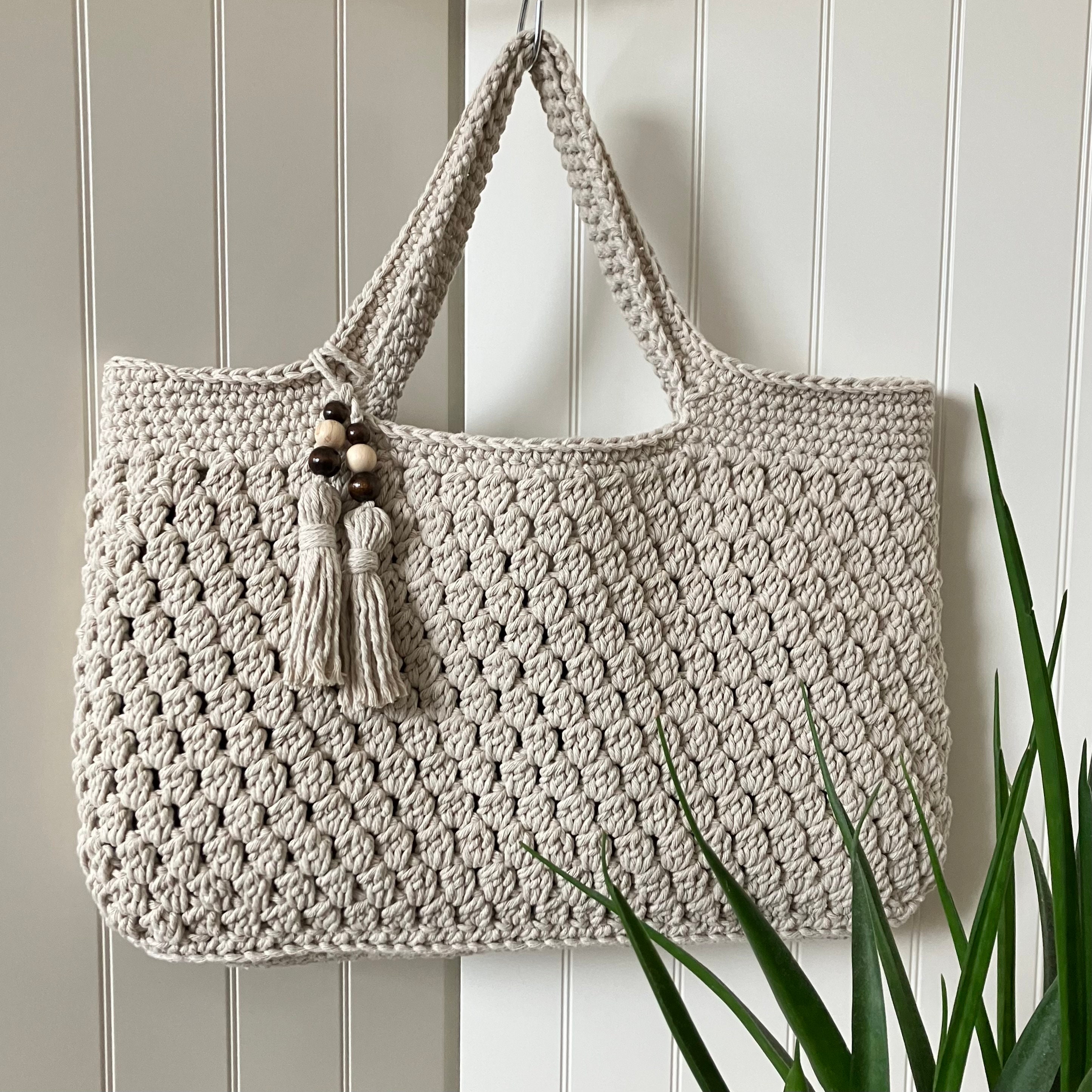 Buy Crochet Pattern Bag Shopper Tote FIEN pattern in English and Dutch Online in India Etsy