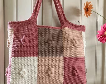 Padrão de bolsa de crochê / bolsa de crochê SWEET SQUARES (padrão em inglês e holandês)