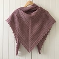 Crochet pattern scarf \/ shawl \/ wrap CLEO (pattern in English and Dutch) product logo