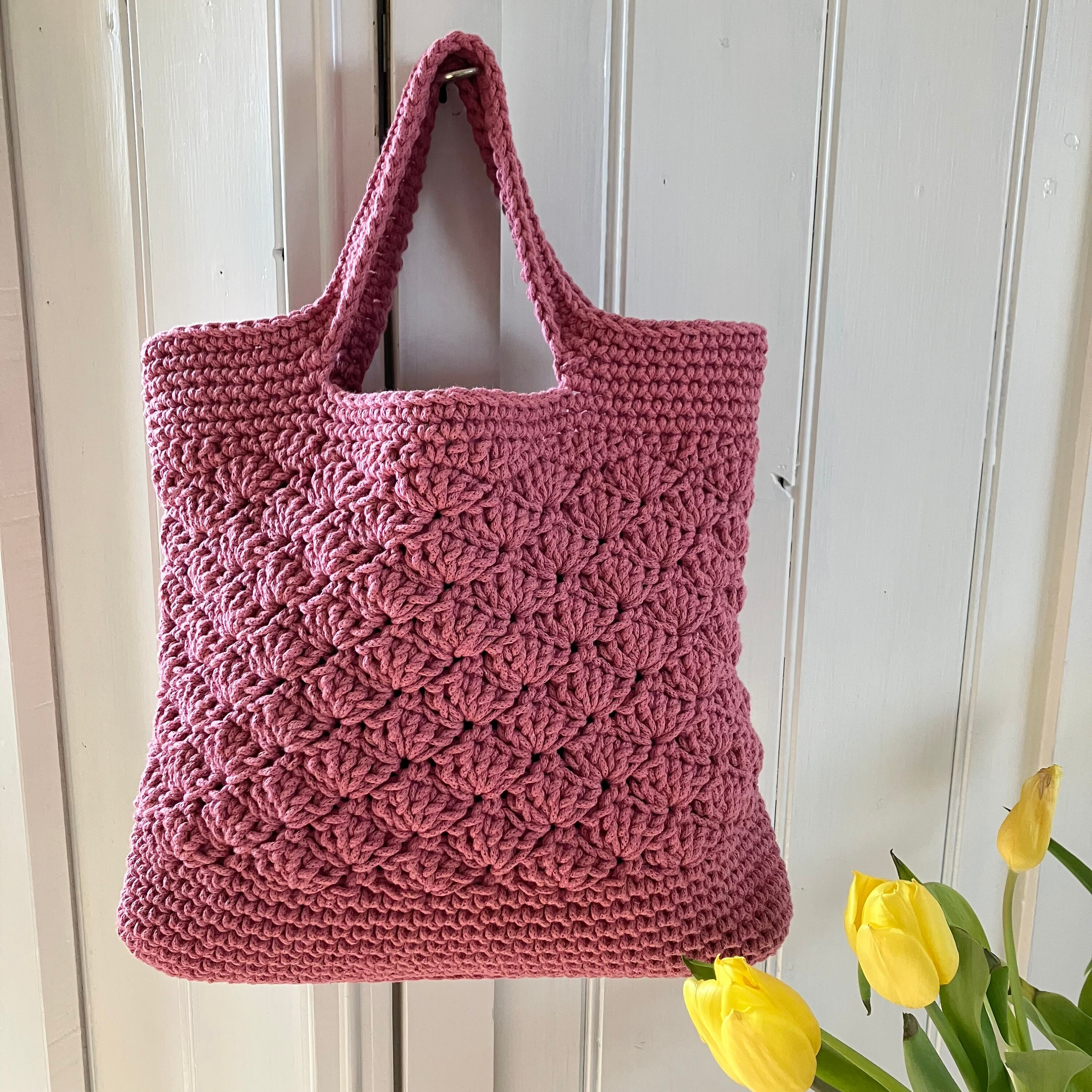 Crochet Pattern Bag / Shopper / Tote Bag SHELL (pattern in