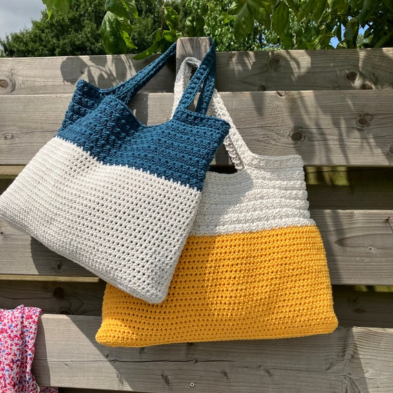 Crochet Pattern Bag STARDUST / Beach / Shopper / Tote