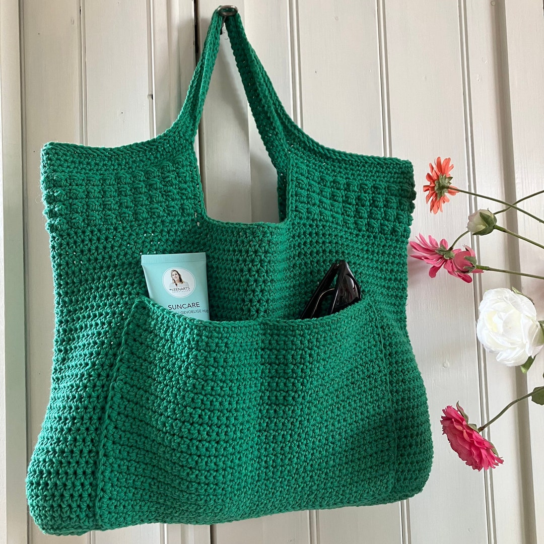 HUNT☆ Refined Handcraft Crochet Hobo - Dark Olive il_1080xN.6142616742_9ebc.jpg