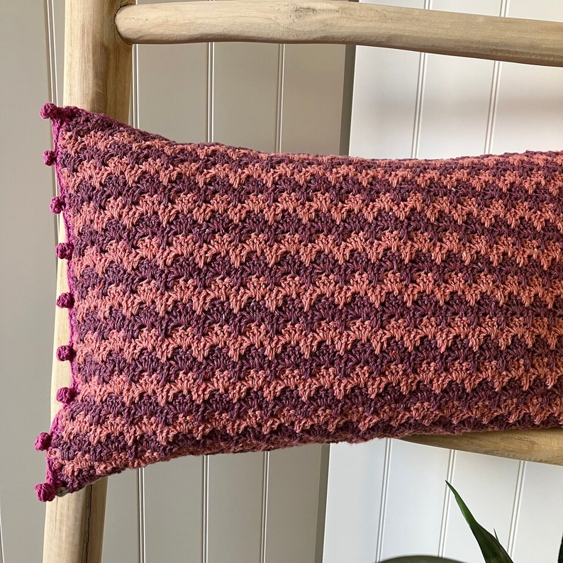 Crochet pattern cushion WILLOW pattern in Dutch image 2