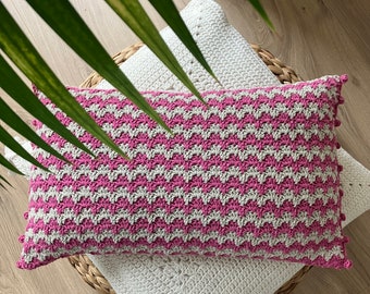Crochet pattern cushion WILLOW (pattern in Dutch)