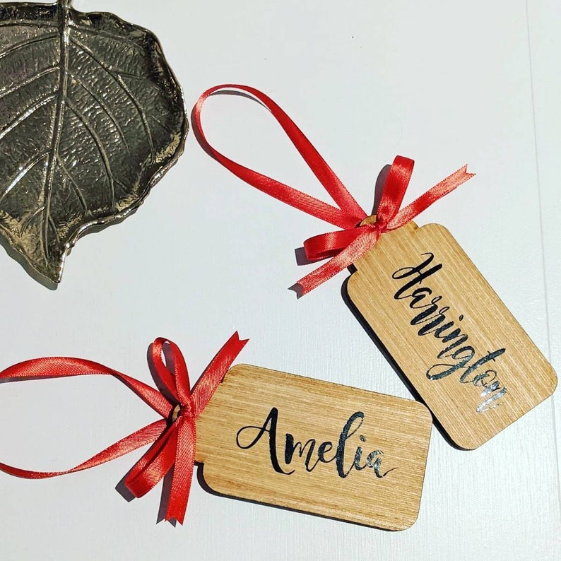 wooden name tags for stockings wooden name tags for stockings
