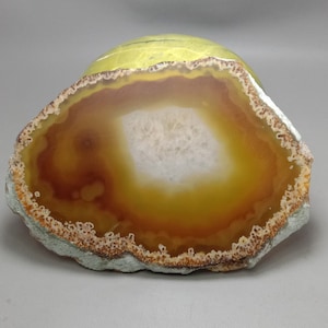Agate slab - Natural Designer Agate Unpolished  353.00ct   85x60x6mm