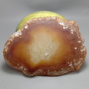 Agate slab - Natural Designer Agate Unpolished  325.00ct   85x65x6mm