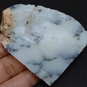 Dendritic opal Slab,AAA quality,Crystal Dendritic Opal,lapidary,Display,Home Decor,Natural  Dendritic Crystal Slab  241.00ct.  65x55x6mm