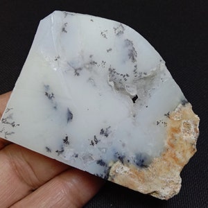 Dendritic opal Slab,AAA quality,Crystal Dendritic Opal,lapidary,Display,Home Decor,Natural  Dendritic Crystal Slab  236.00ct.  67x54x7mm