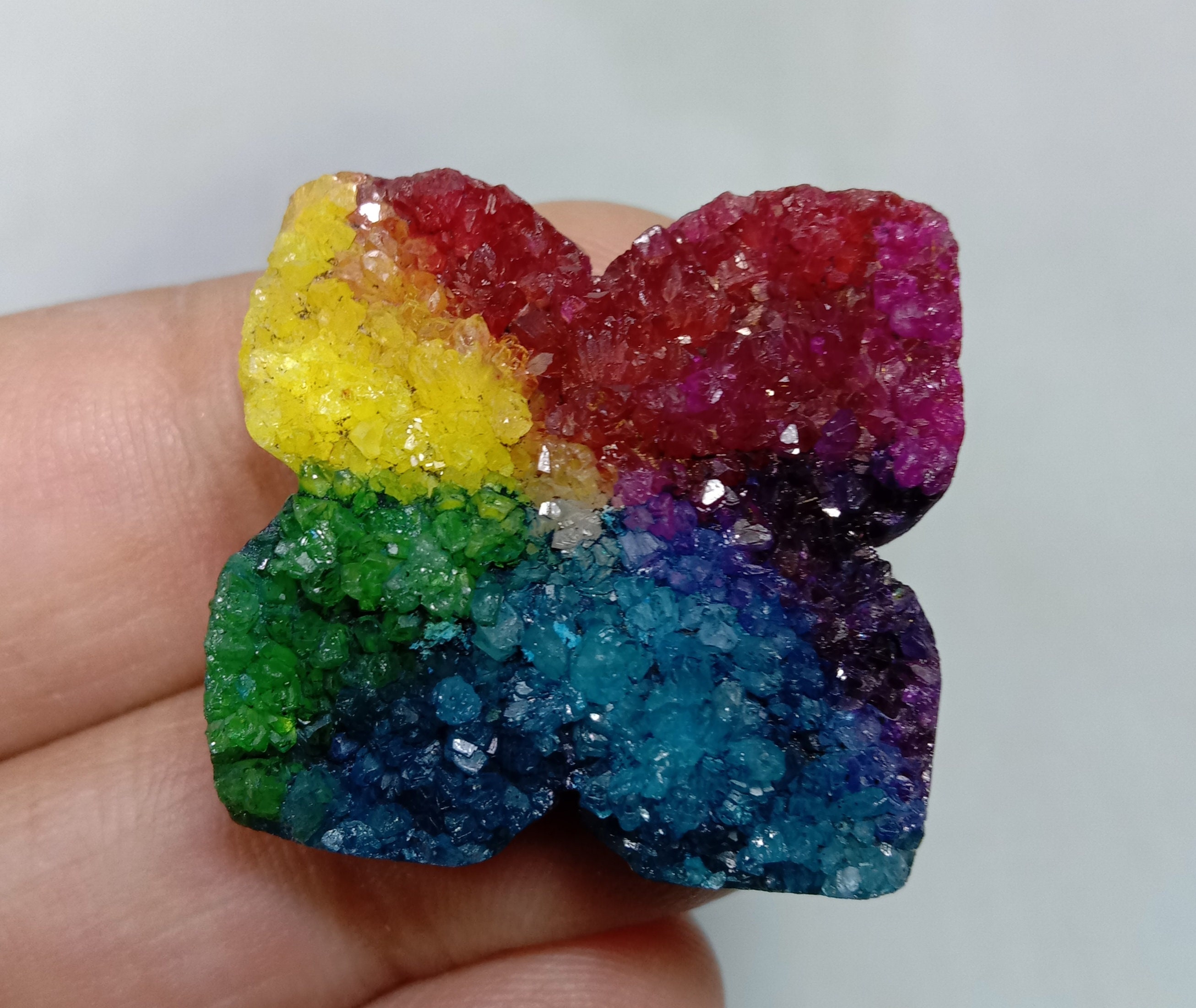 Druzy Agate GemstoneBest quality Druzy AgateDeyd Colorful Etsy