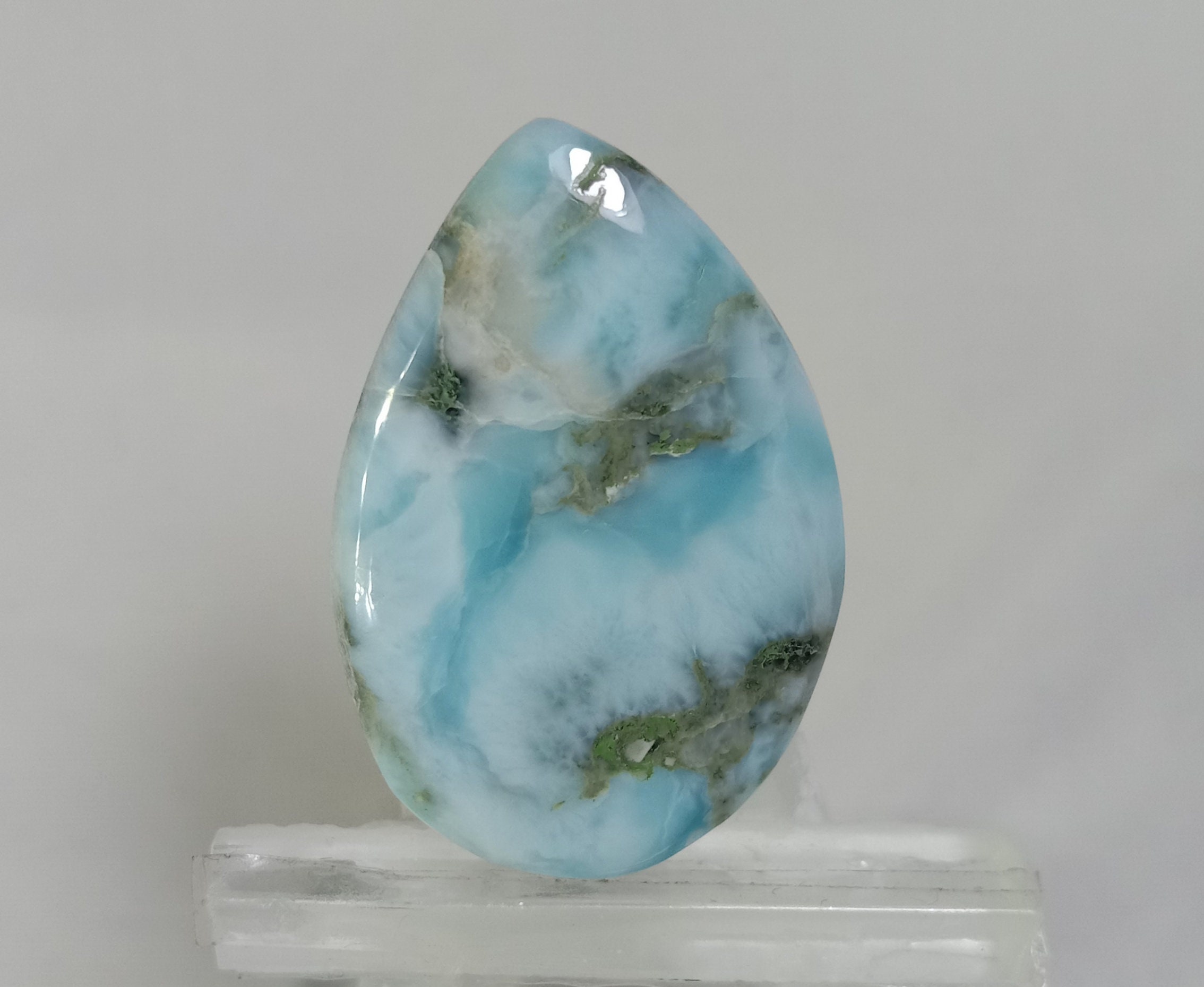 Larimar Gemstone Best quality Larimar loose Gemstone Etsy