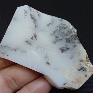 Dendritic opal Slab,AAA quality,Crystal Dendritic Opal,lapidary,Display,Home Decor,Natural  Dendritic Crystal Slab  202.00ct.  66x40x7mm