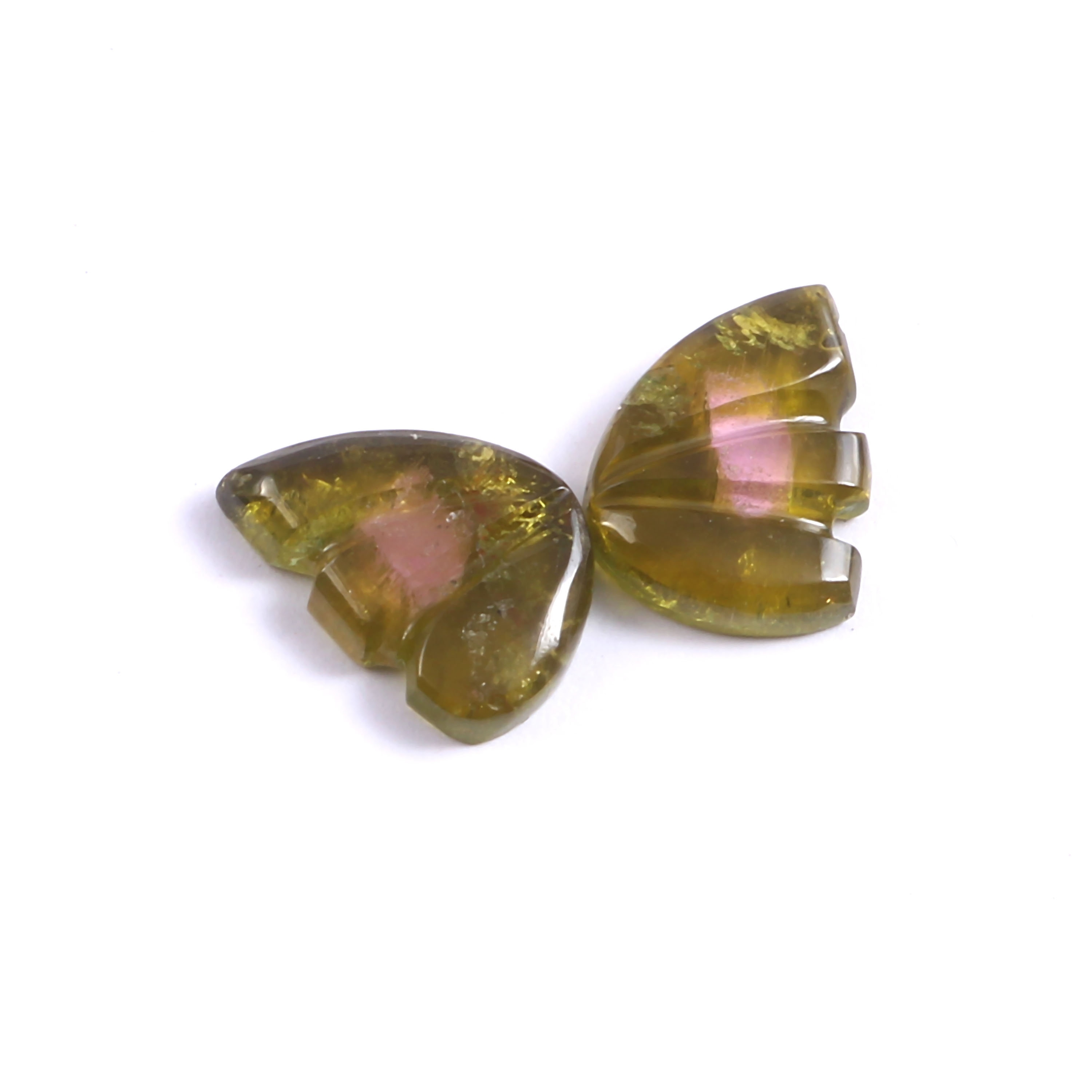 Bio Tourmaline Carving Tourmaline Hand Carved Butterfly - Etsy UK
